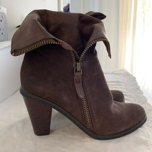 Pandora leather booties